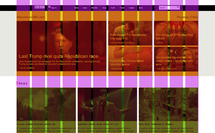 12 column grid example